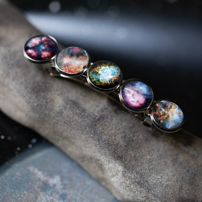  Nebula Rainbow Hair Clip Barrette