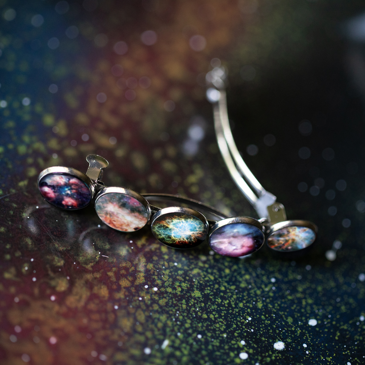  Nebula Rainbow Hair Clip Barrette